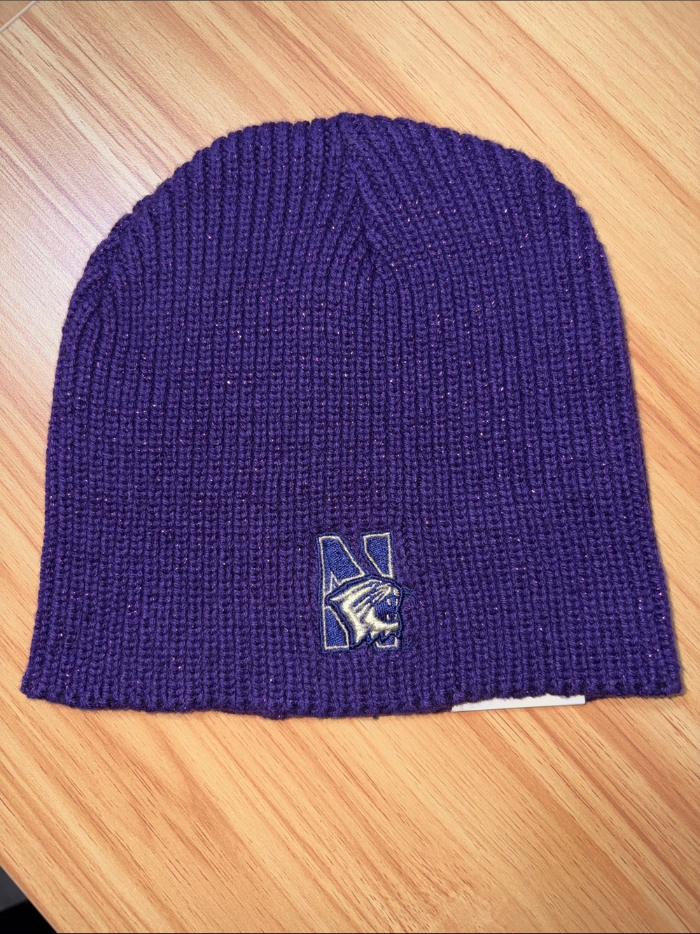 New Era Women Purple Northwestern University Knit Beanie